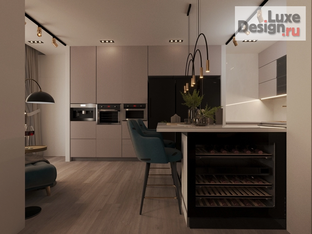 Дизайн интерьера кухни "Кухня-столовая" (фото 5)