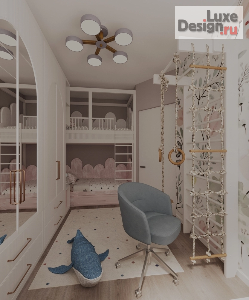 Дизайн интерьера детской "Детская" (фото 1)
