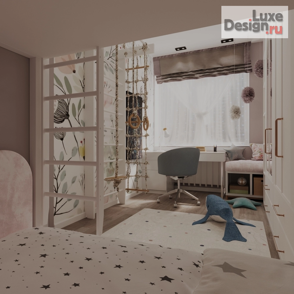 Дизайн интерьера детской "Детская" (фото 3)