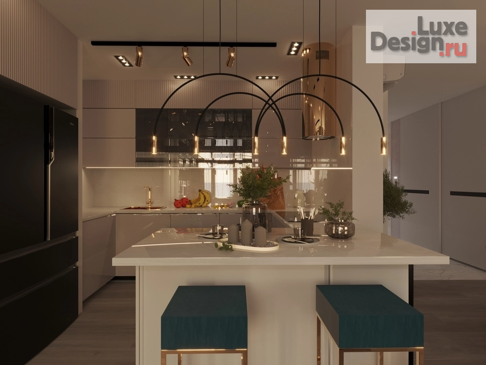 Дизайн интерьера кухни "Кухня-столовая" (фото 4)