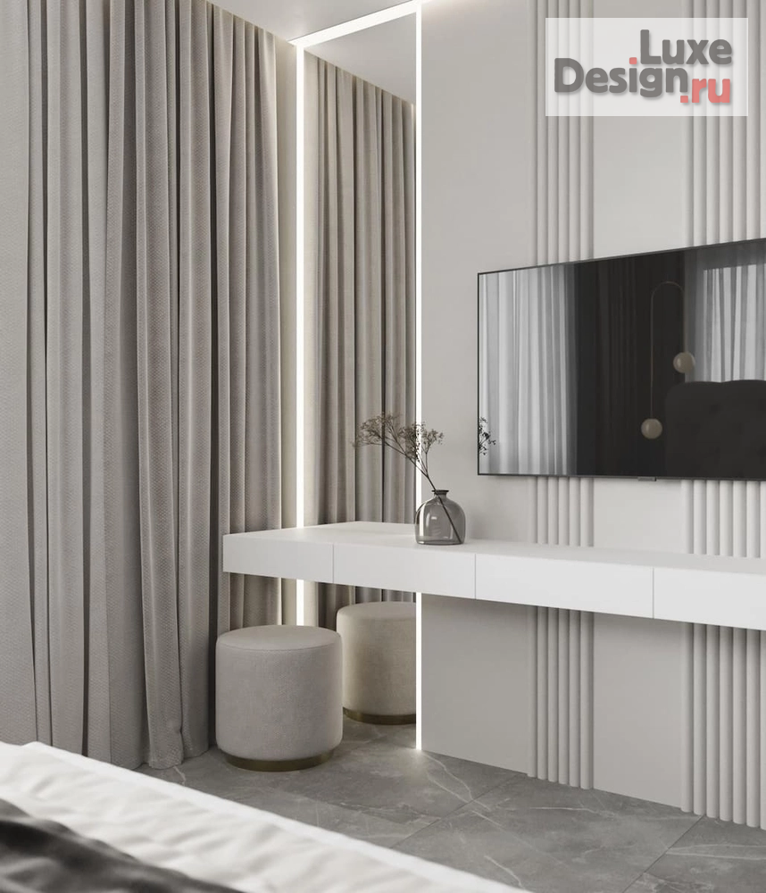 Дизайн интерьера квартиры "Дизайн 2-к квартиры, ЖК История, 63 м²" (фото 6)