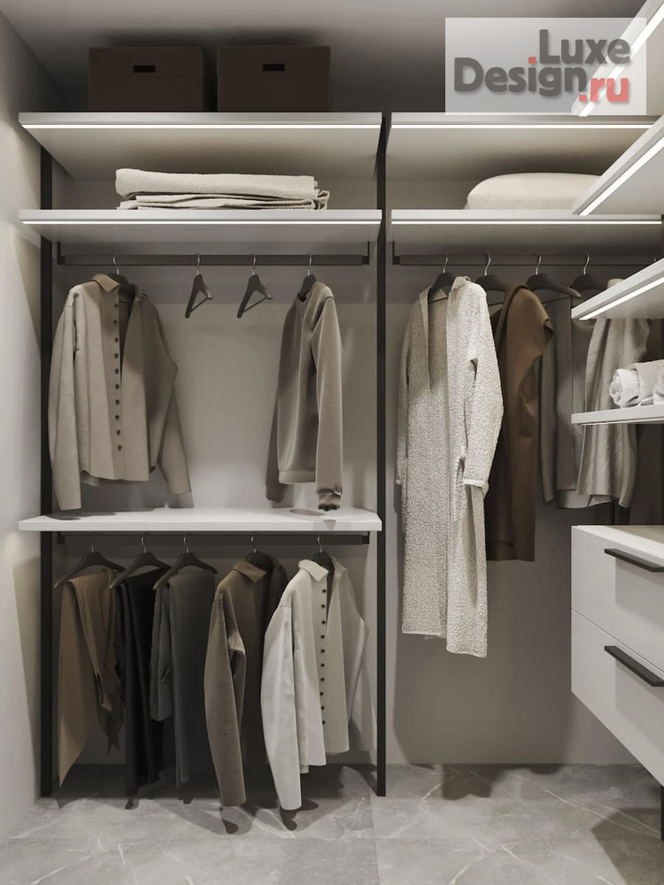 Дизайн интерьера квартиры "Дизайн 2-к квартиры, ЖК История, 63 м²" (фото 7)