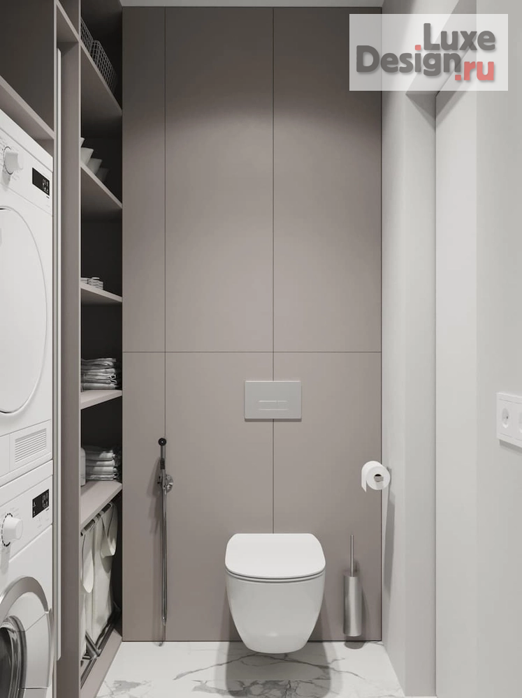 Дизайн интерьера квартиры "Дизайн 2-к квартиры, ЖК История, 63 м²" (фото 14)