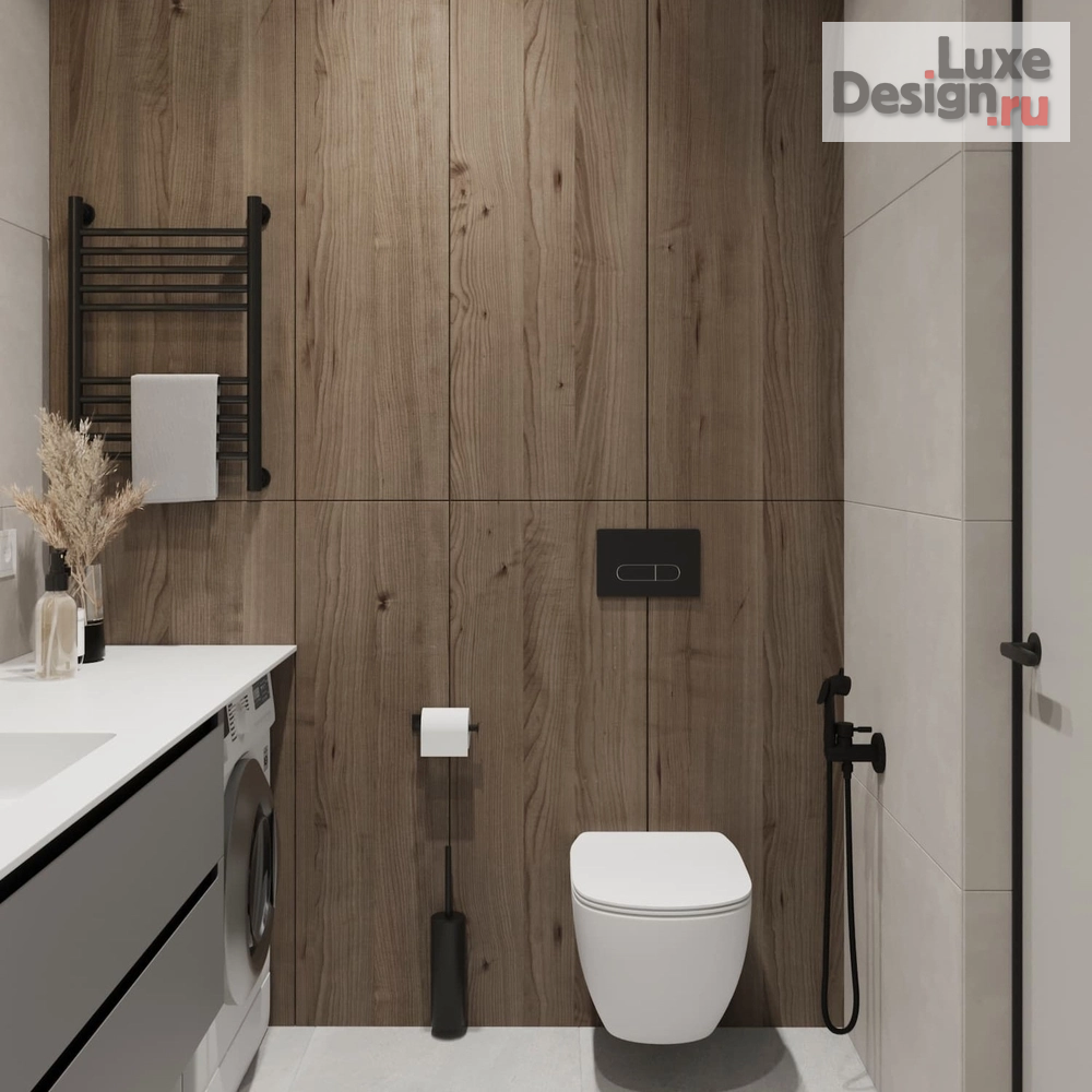 Дизайн интерьера квартиры "Дизайн 3-к квартиры, ЖК Флотилия, 99 м²" (фото 12)