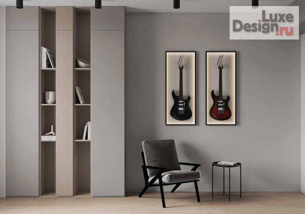 Дизайн интерьера квартиры "Дизайн 3-к квартиры, ЖК Флотилия, 99 м²" (фото 8)