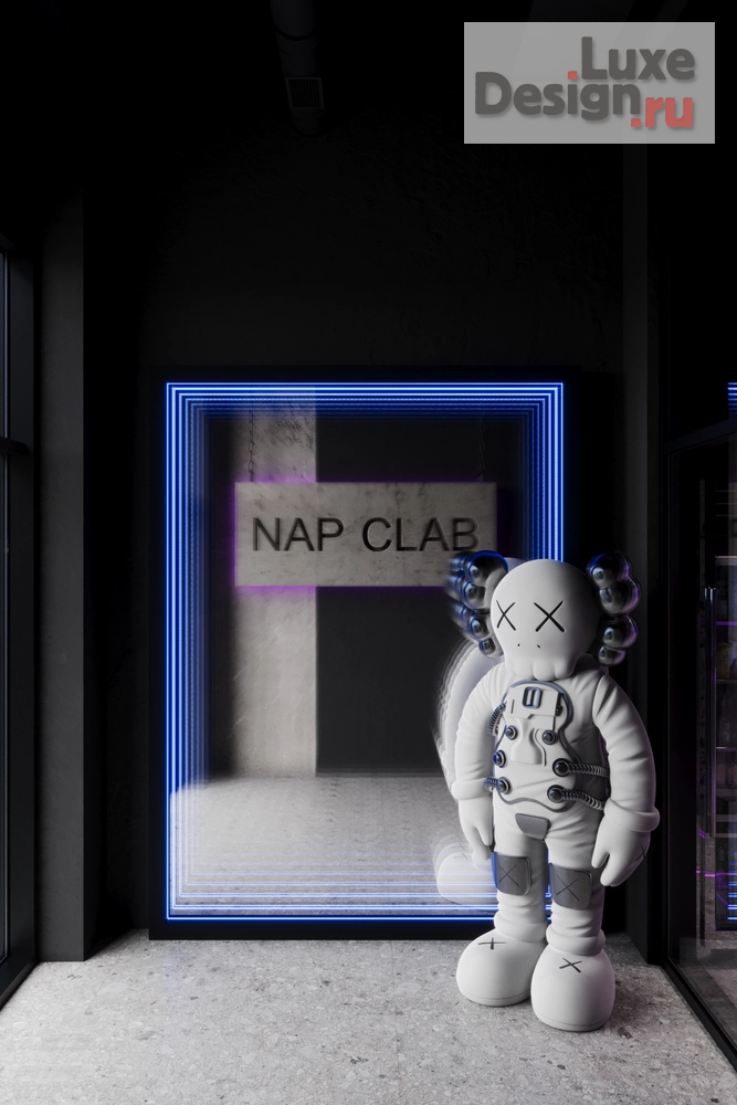Дизайн интерьера клуба "NAP CLUB" (фото 2)