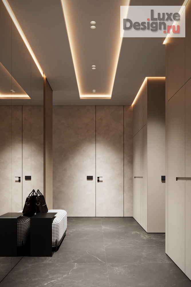 Дизайн интерьера двухкомнатной квартиры "CHICAGO RESIDENCE" (фото 4)