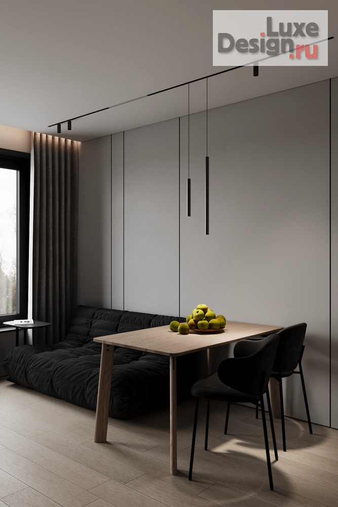 Дизайн интерьера однокомнатной квартиры "PSHENICA RESIDENCE" (фото 4)