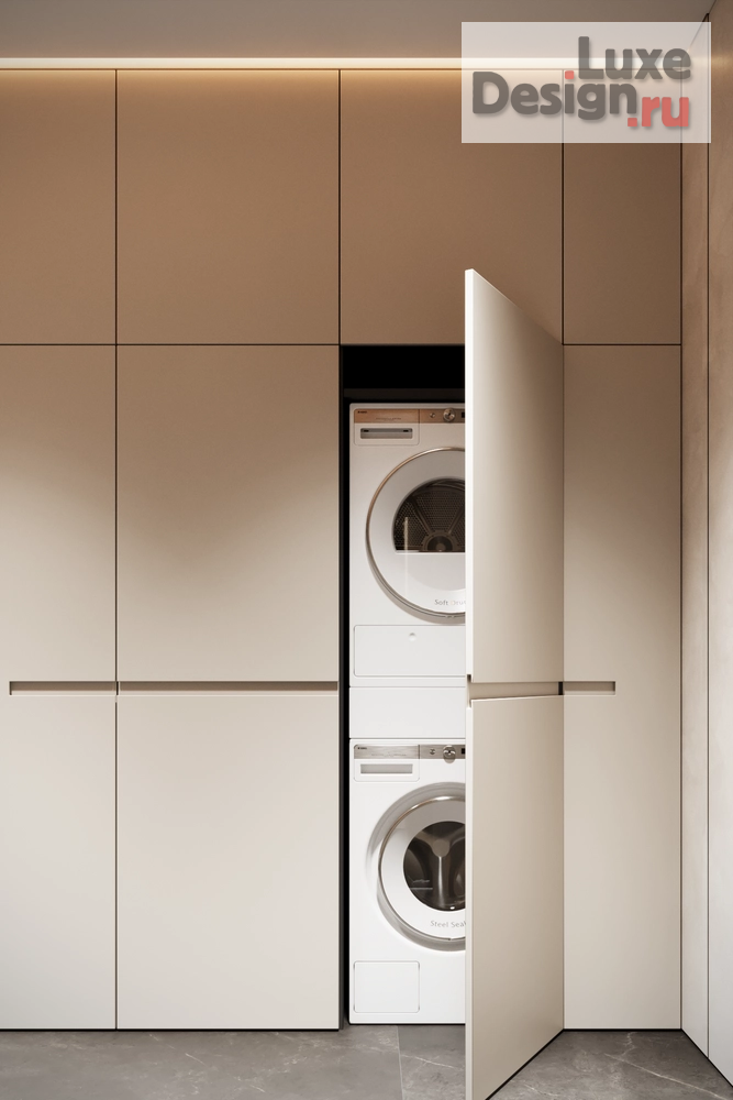 Дизайн интерьера двухкомнатной квартиры "CHICAGO RESIDENCE" (фото 6)