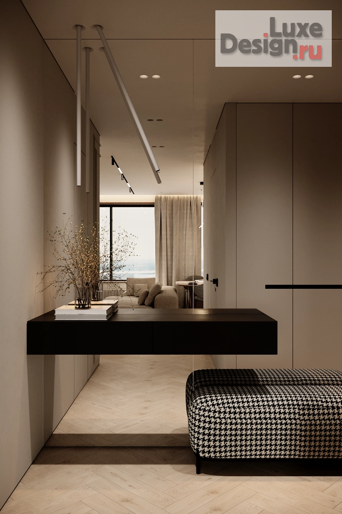 Дизайн интерьера двухкомнатной квартиры "CHICAGO RESIDENCE" (фото 3)