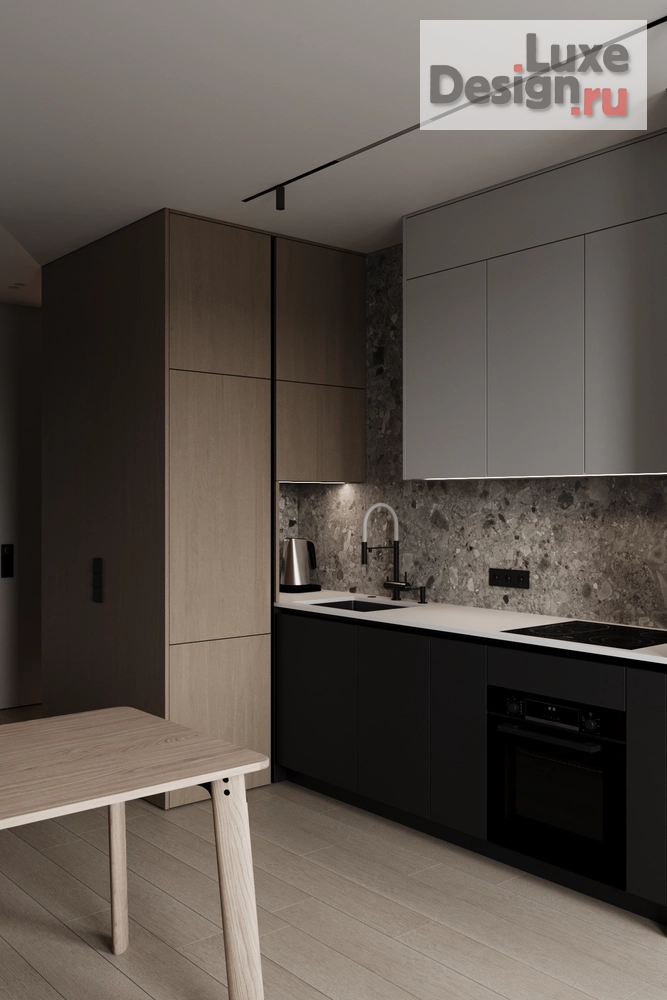 Дизайн интерьера однокомнатной квартиры "PSHENICA RESIDENCE" (фото 5)