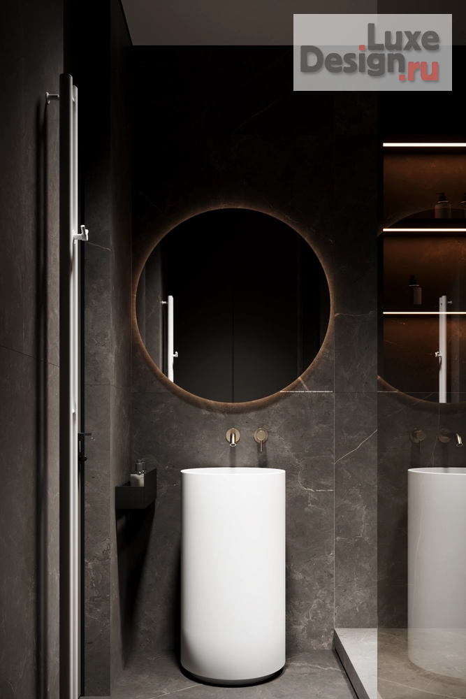 Дизайн интерьера двухкомнатной квартиры "CHICAGO RESIDENCE" (фото 9)