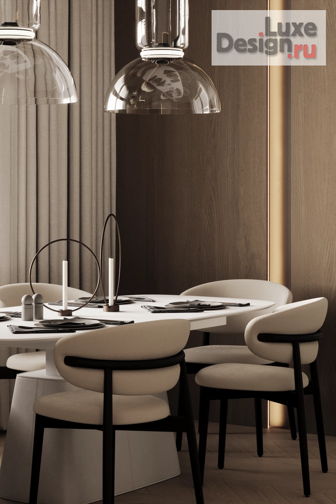 Дизайн интерьера трехкомнатной квартиры "BESTCON RESIDENCE" (фото 10)