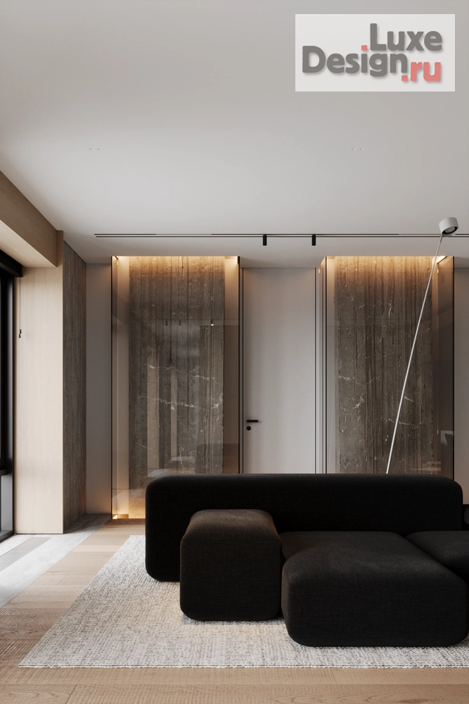 Дизайн интерьера двухкомнатной квартиры "AERON RESIDENCE " (фото 10)