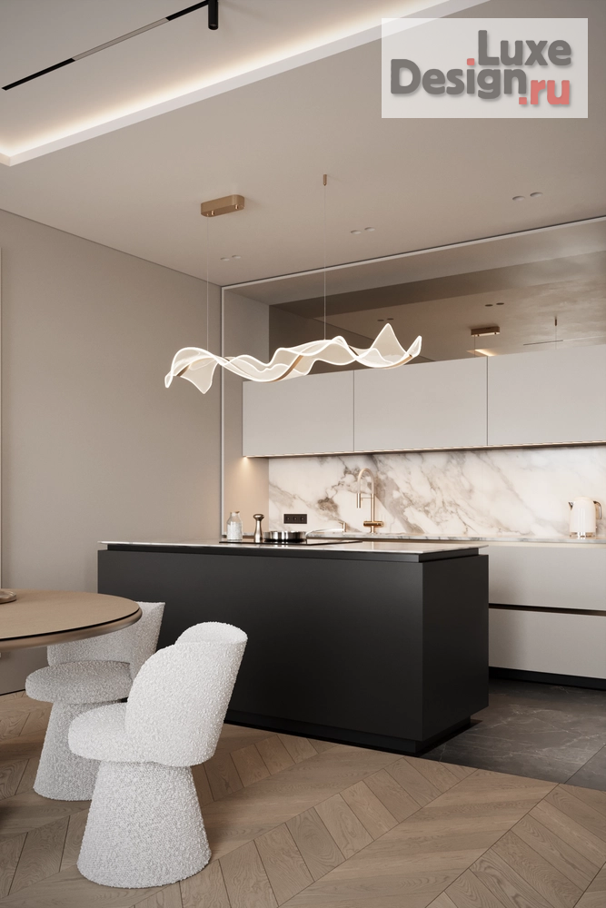 Дизайн интерьера двухкомнатной квартиры "CHICAGO RESIDENCE" (фото 19)