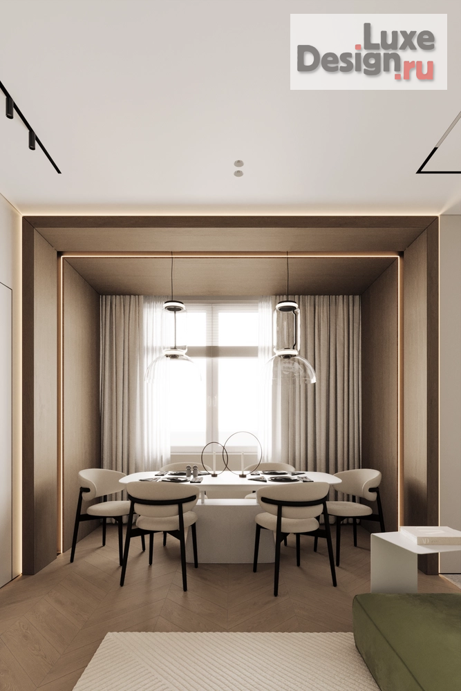 Дизайн интерьера трехкомнатной квартиры "BESTCON RESIDENCE" (фото 15)