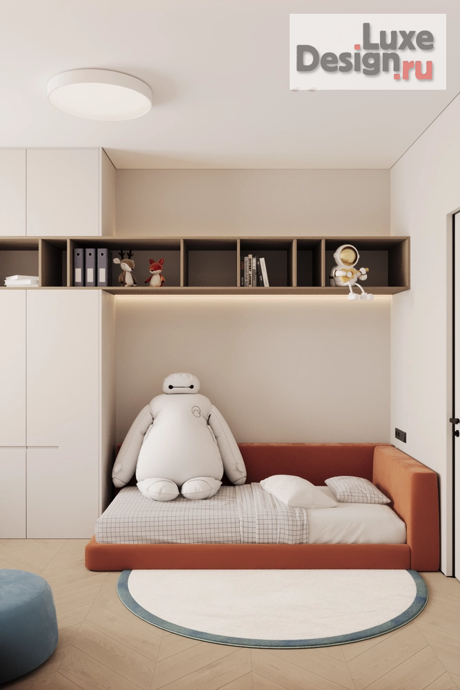 Дизайн интерьера трехкомнатной квартиры "BESTCON RESIDENCE" (фото 19)