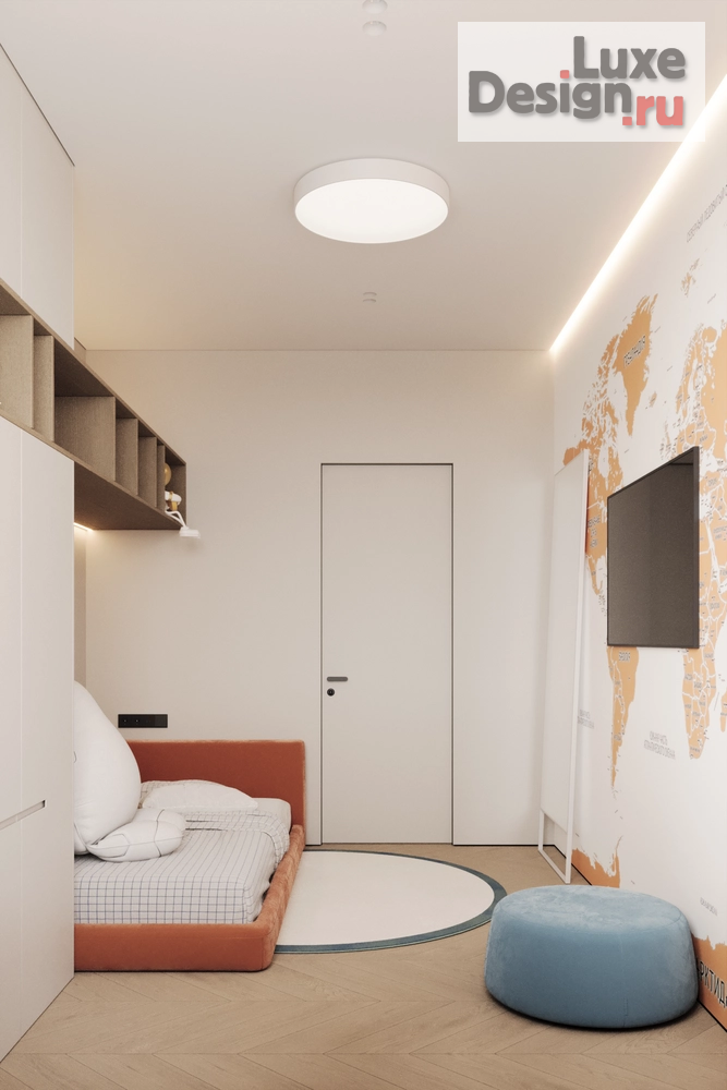 Дизайн интерьера трехкомнатной квартиры "BESTCON RESIDENCE" (фото 21)