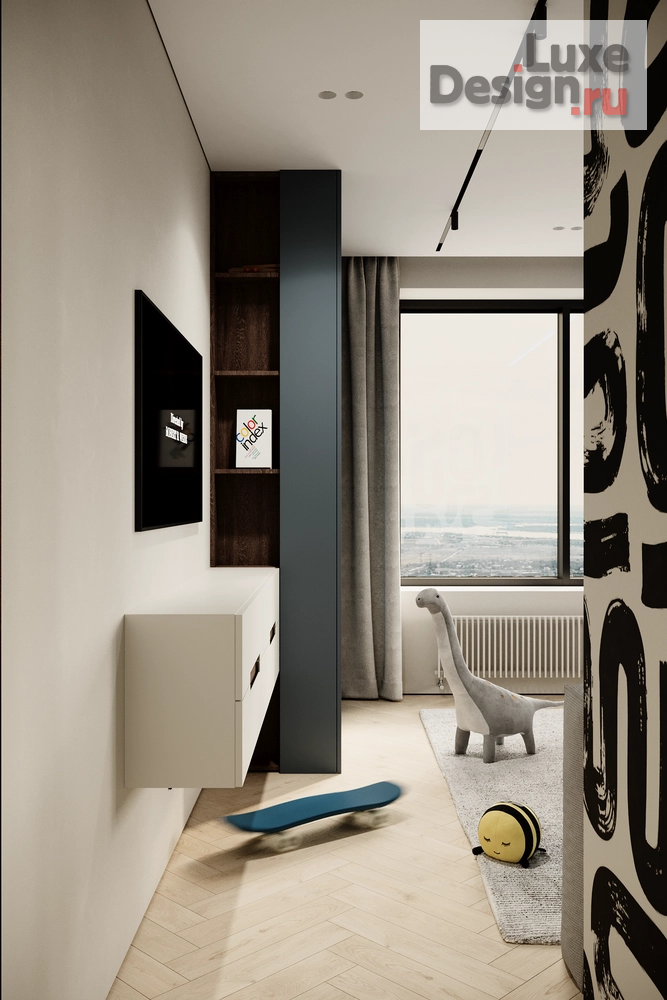 Дизайн интерьера двухкомнатной квартиры "CHICAGO RESIDENCE" (фото 23)