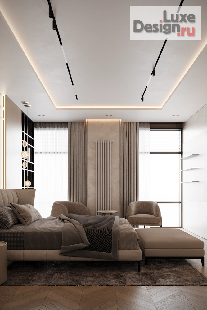 Дизайн интерьера двухкомнатной квартиры "CHICAGO RESIDENCE" (фото 35)