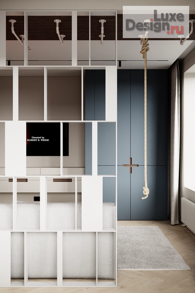 Дизайн интерьера двухкомнатной квартиры "CHICAGO RESIDENCE" (фото 26)