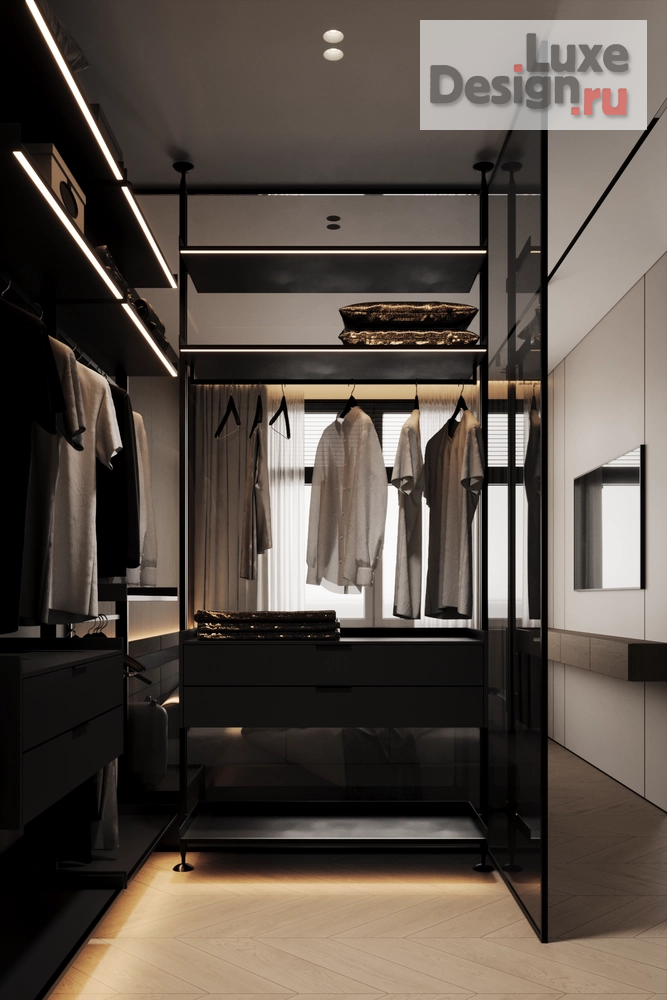 Дизайн интерьера трехкомнатной квартиры "BESTCON RESIDENCE" (фото 32)