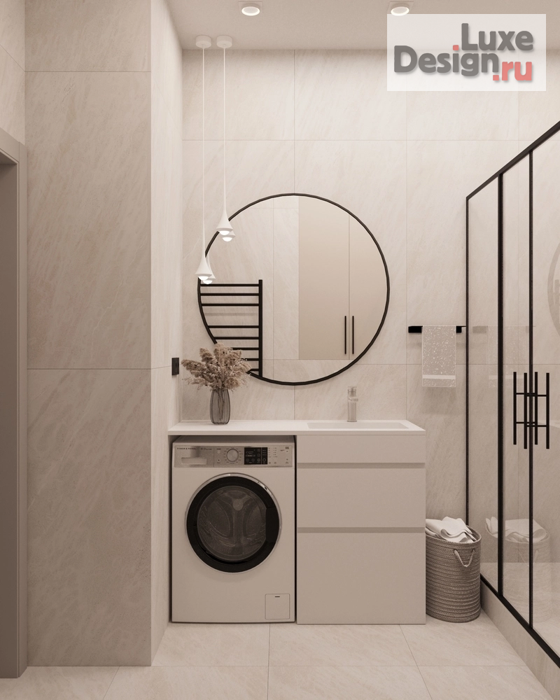 Дизайн интерьера однокомнатной квартиры "1комнатная квартира под аренду в ЖК Нобель" (фото 10)