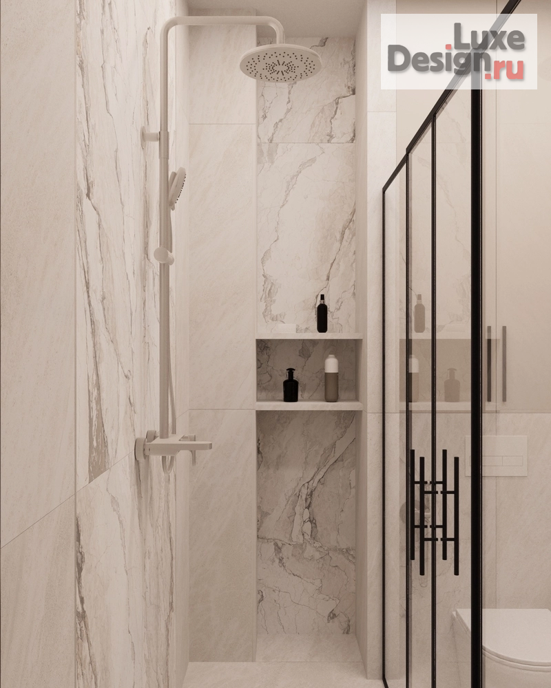 Дизайн интерьера однокомнатной квартиры "1комнатная квартира под аренду в ЖК Нобель" (фото 12)