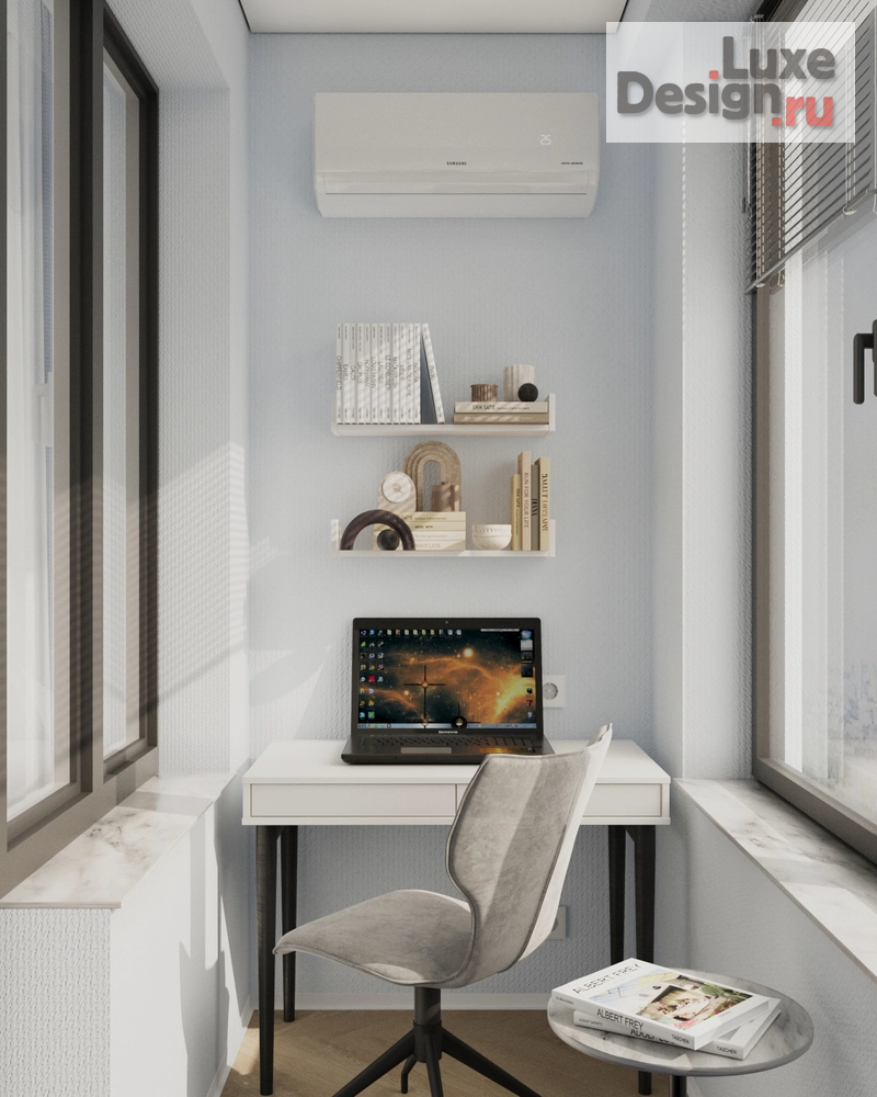 Дизайн интерьера трехкомнатной квартиры "Дизайн-проект квартиры в Москве ЖК Октябрьское поле" (фото 21)