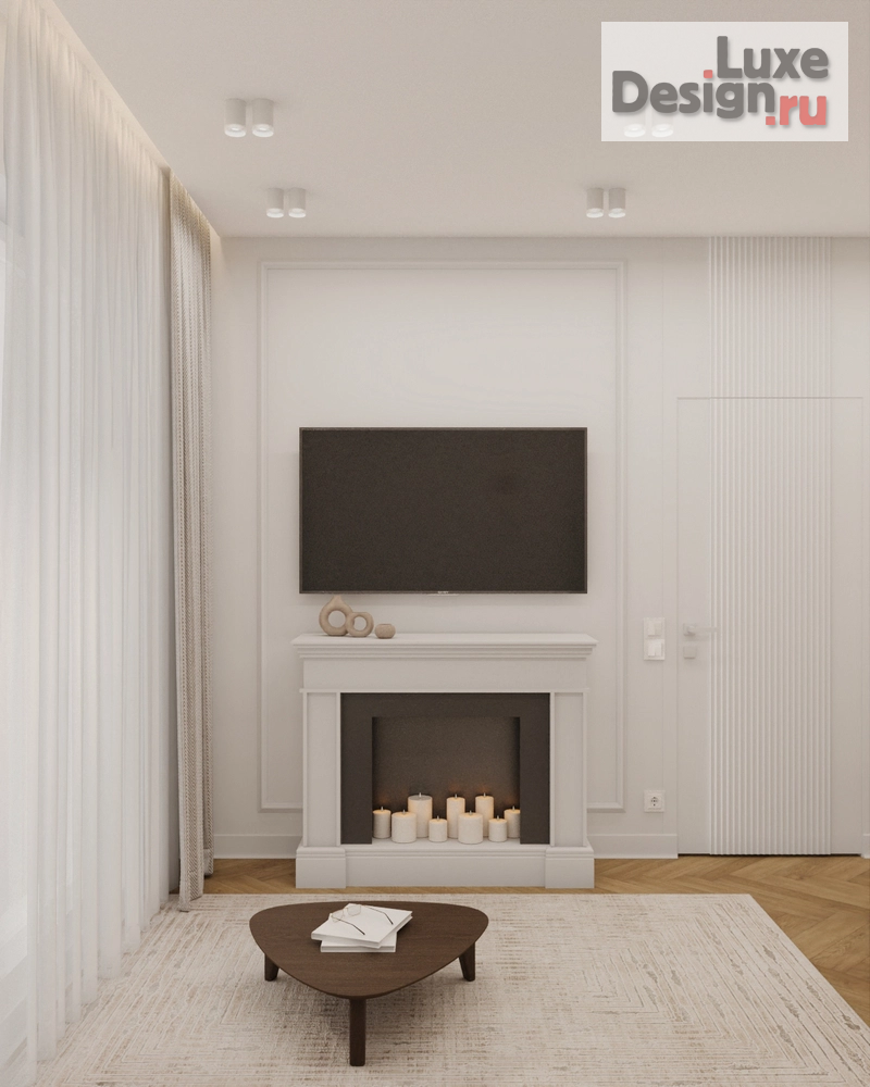 Дизайн интерьера двухкомнатной квартиры "2-ком квартира-студия в ЖК Европейский Берег" (фото 5)