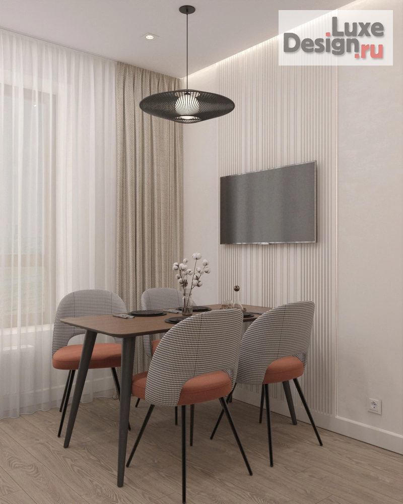 Дизайн интерьера двухкомнатной квартиры "Квартира в ЖК Прованс" (фото 6)