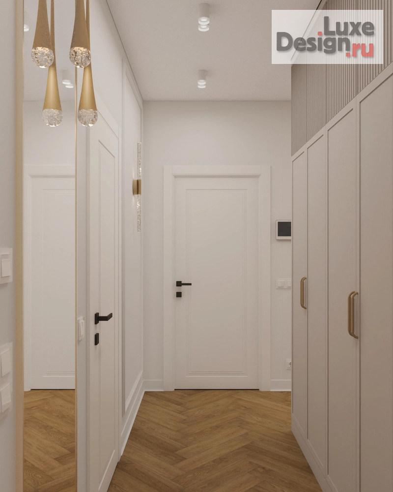 Дизайн интерьера двухкомнатной квартиры "2-ком квартира-студия в ЖК Европейский Берег" (фото 11)