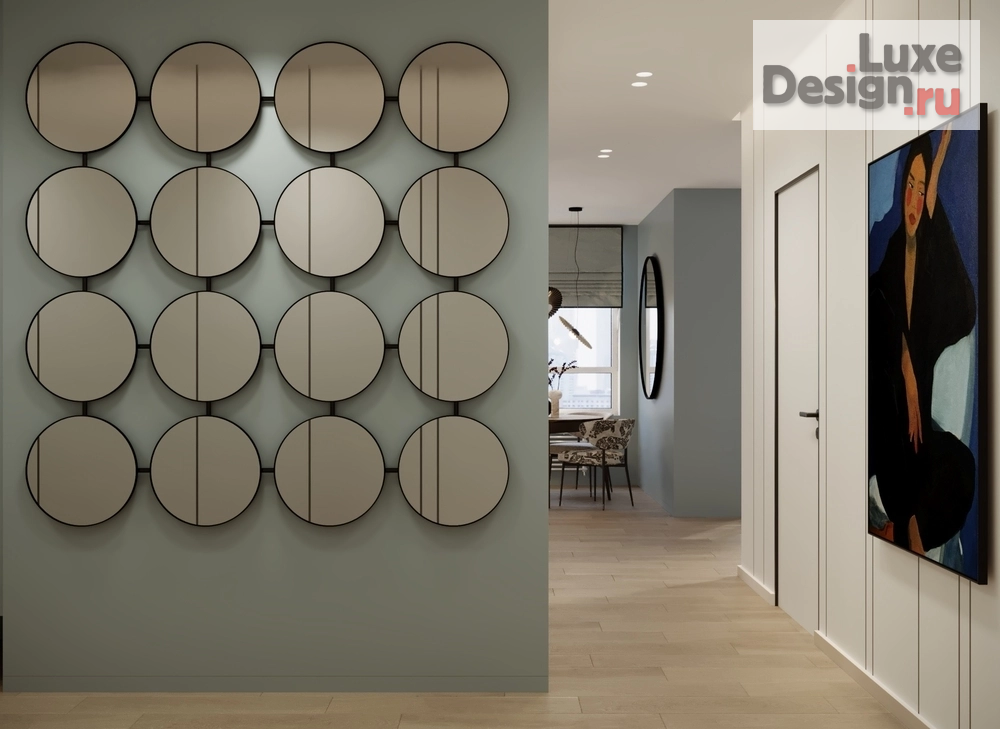 Дизайн интерьера двухкомнатной квартиры "Дизайн интерьера двухкомнатной квартиры "Интерьер квартиры в ЖК "Мылзавод""" (фото 10)