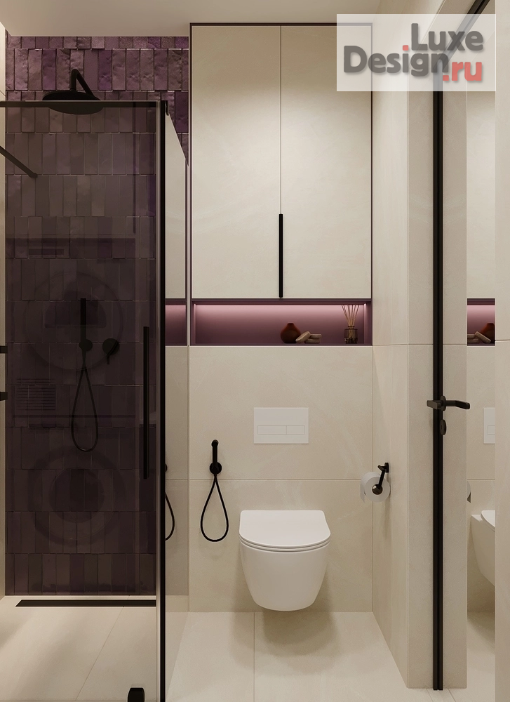 Дизайн интерьера двухкомнатной квартиры "Дизайн интерьера двухкомнатной квартиры "Интерьер квартиры в ЖК "Мылзавод""" (фото 29)