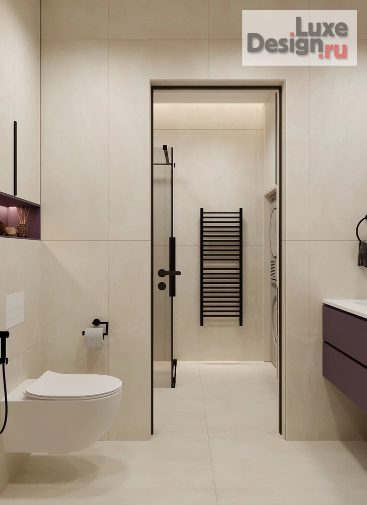 Дизайн интерьера двухкомнатной квартиры "Дизайн интерьера двухкомнатной квартиры "Интерьер квартиры в ЖК "Мылзавод""" (фото 32)