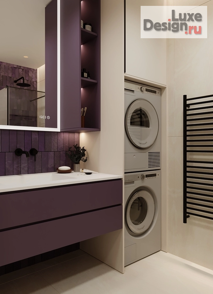 Дизайн интерьера двухкомнатной квартиры "Дизайн интерьера двухкомнатной квартиры "Интерьер квартиры в ЖК "Мылзавод""" (фото 34)