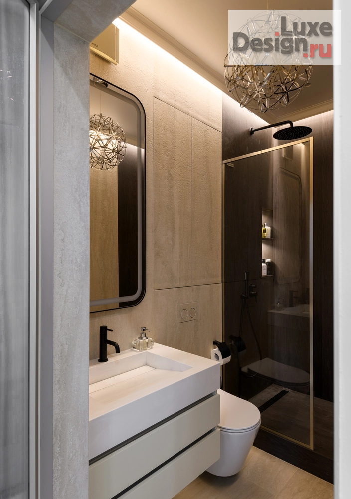 Дизайн интерьера двухкомнатной квартиры "Дизайн интерьера двухкомнатной квартиры "ЖК Шевченко "" (фото 7)