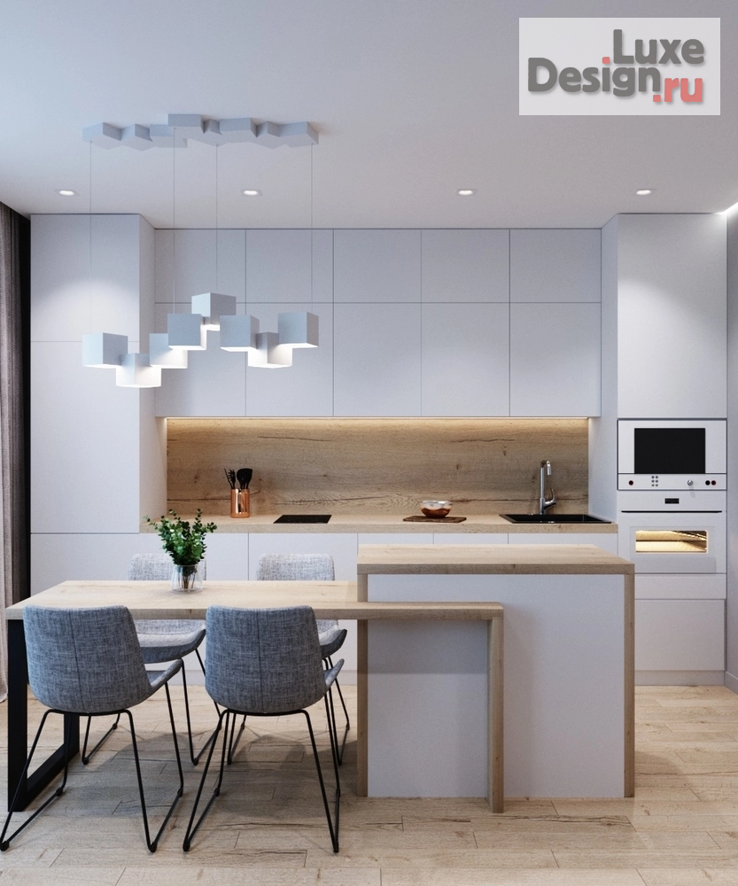 Дизайн интерьера квартиры студии "Дизайн проект квартиры г.Новосибирск ЖК Акация" (фото 1)