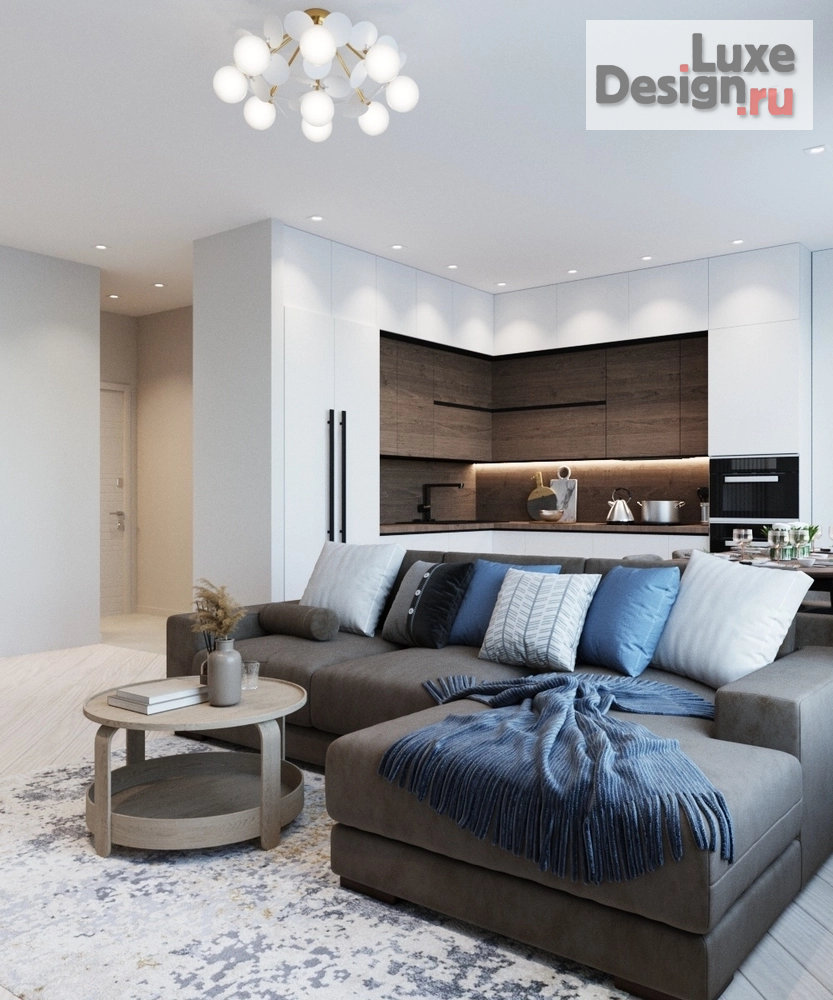 Дизайн интерьера квартиры "Дизайн проект квартиры г.Москва ЖК Академика Павлова. " (фото 5)