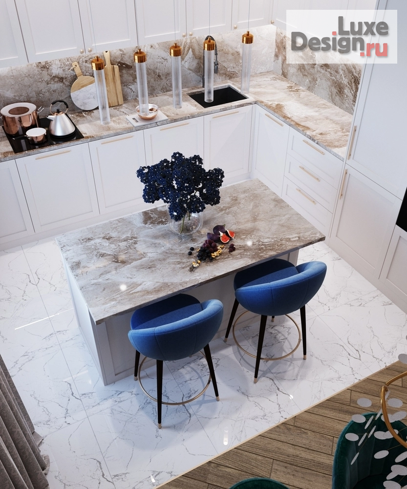 Дизайн интерьера квартиры "Дизайн проект в современной классике" (фото 1)