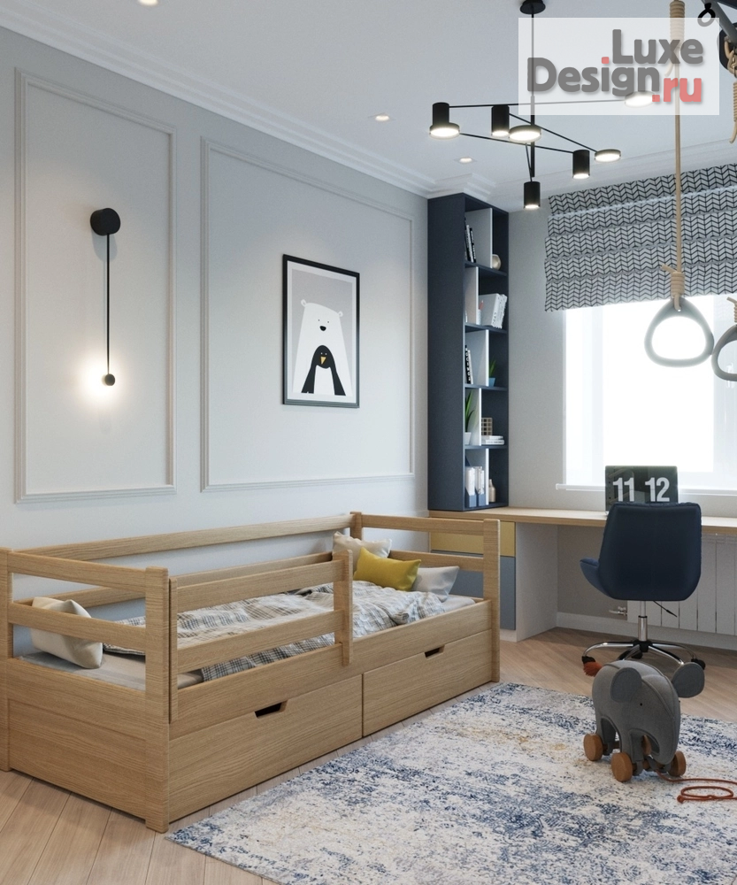 Дизайн интерьера квартиры "Дизайн проект в современной классике" (фото 13)