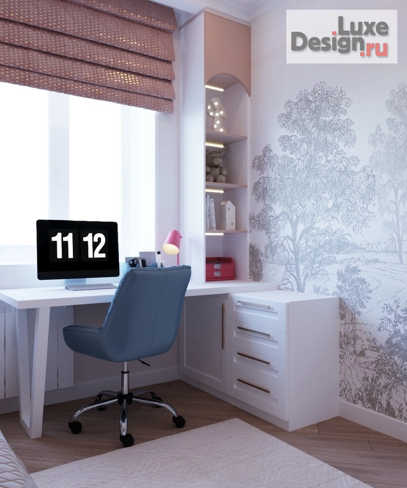 Дизайн интерьера квартиры "Дизайн проект в современной классике" (фото 18)