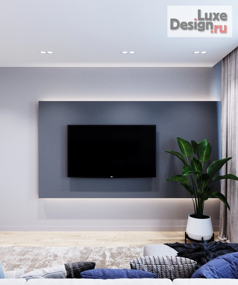 Дизайн интерьера квартиры студии "Дизайн проект квартиры г.Новосибирск ЖК Акация" (фото 4)