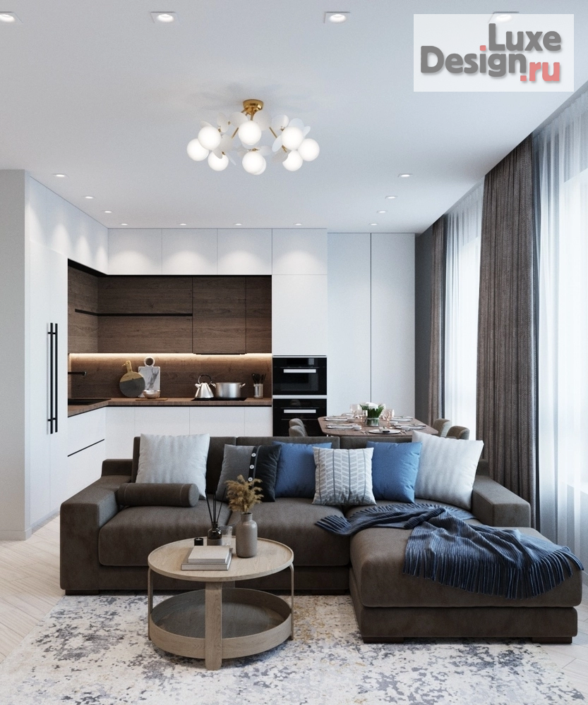 Дизайн интерьера квартиры "Дизайн проект квартиры г.Москва ЖК Академика Павлова. " (фото 2)