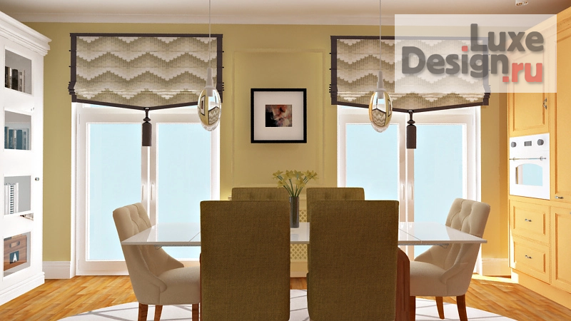 Дизайн интерьера двухкомнатной квартиры "Городская квартира-студия в современном стиле для семьи с одним ребенком-подростком." (фото 7)