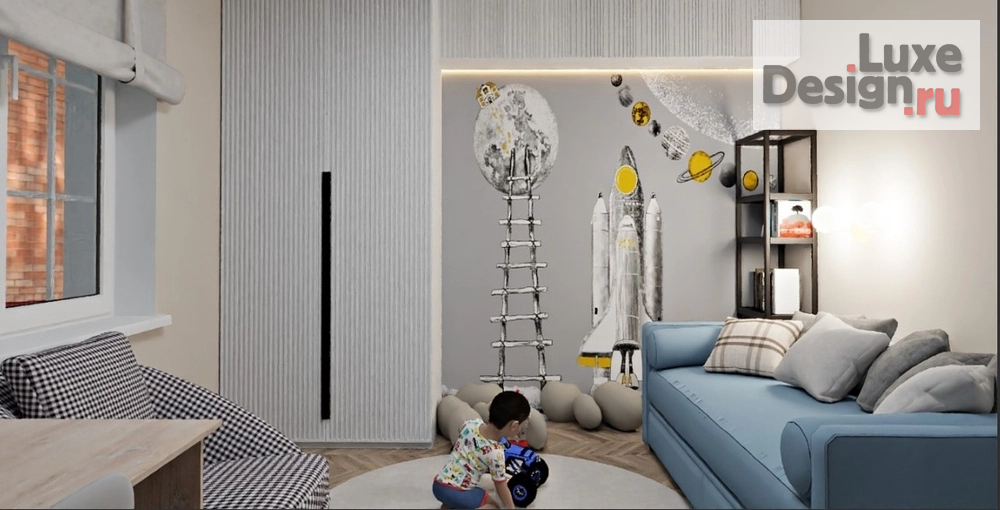 Дизайн интерьера детской "Детская, комната подростка" (фото 4)