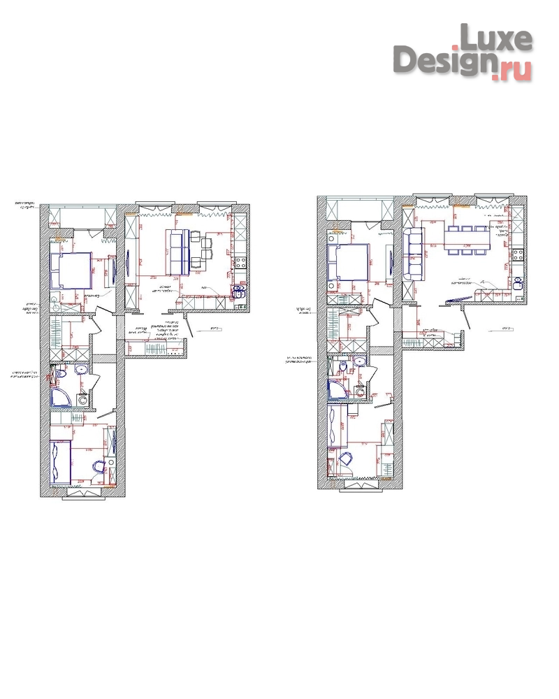 Дизайн интерьера квартиры "Чертежи" (фото 8)