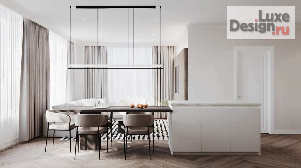 Дизайн интерьера трехкомнатной квартиры "ЖК на Декабристов" (фото 6)