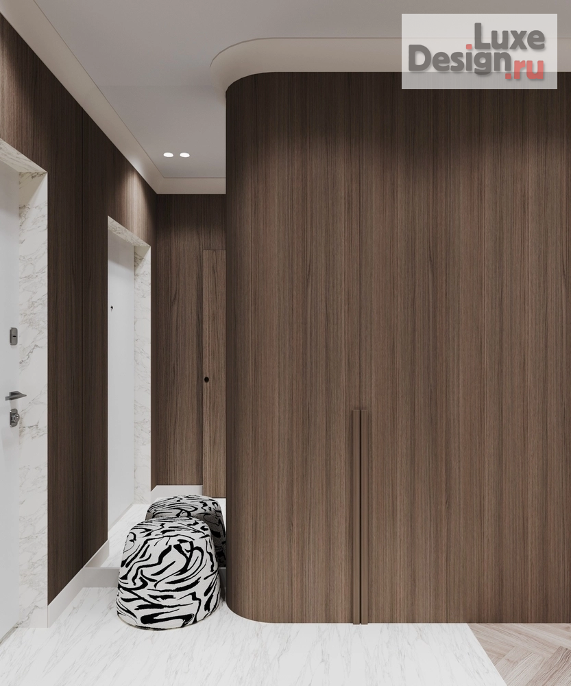 Дизайн интерьера трехкомнатной квартиры "ЖК на Декабристов" (фото 7)