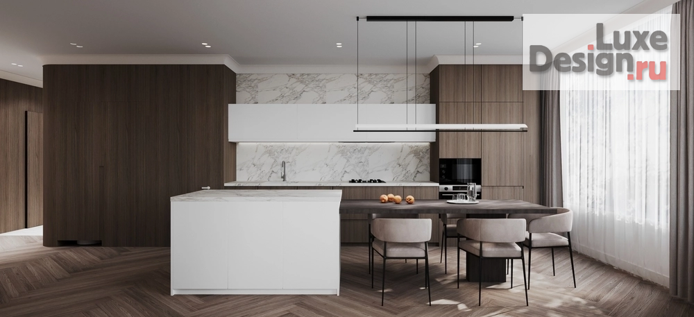 Дизайн интерьера трехкомнатной квартиры "ЖК на Декабристов" (фото 8)